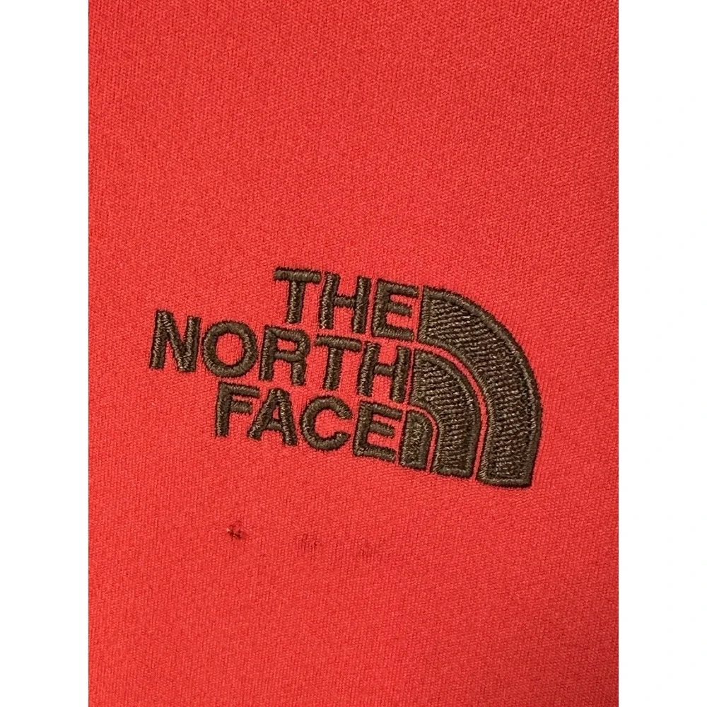North Face Red Athletic Jacket Men's Small Full Zip Lined Travel